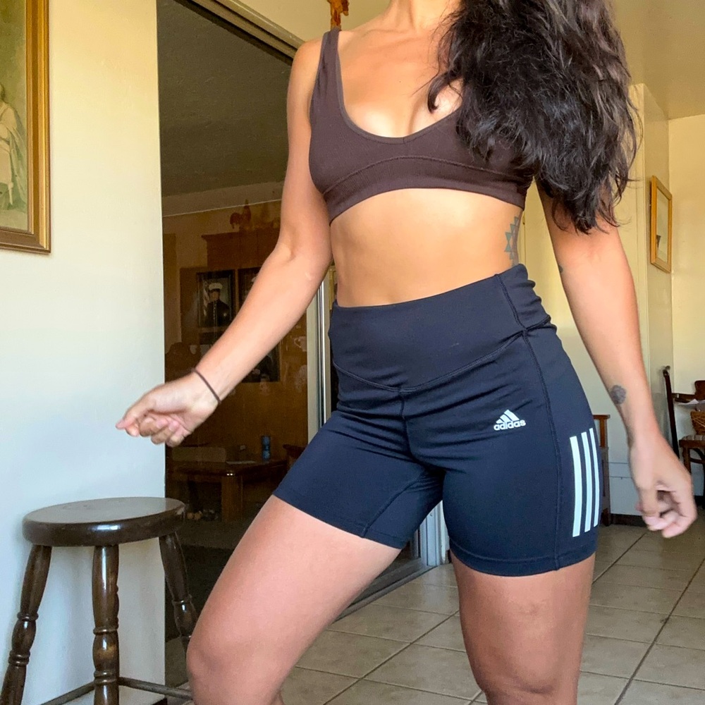Adidas black shorts